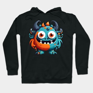 Funny Look Monster Tee Hoodie